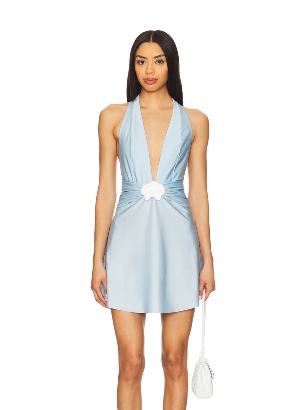 Shani Shermer Alysa Halter Mini Dress